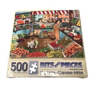 Bits and Pieces “Green Grocer“ 500 piece puzzle